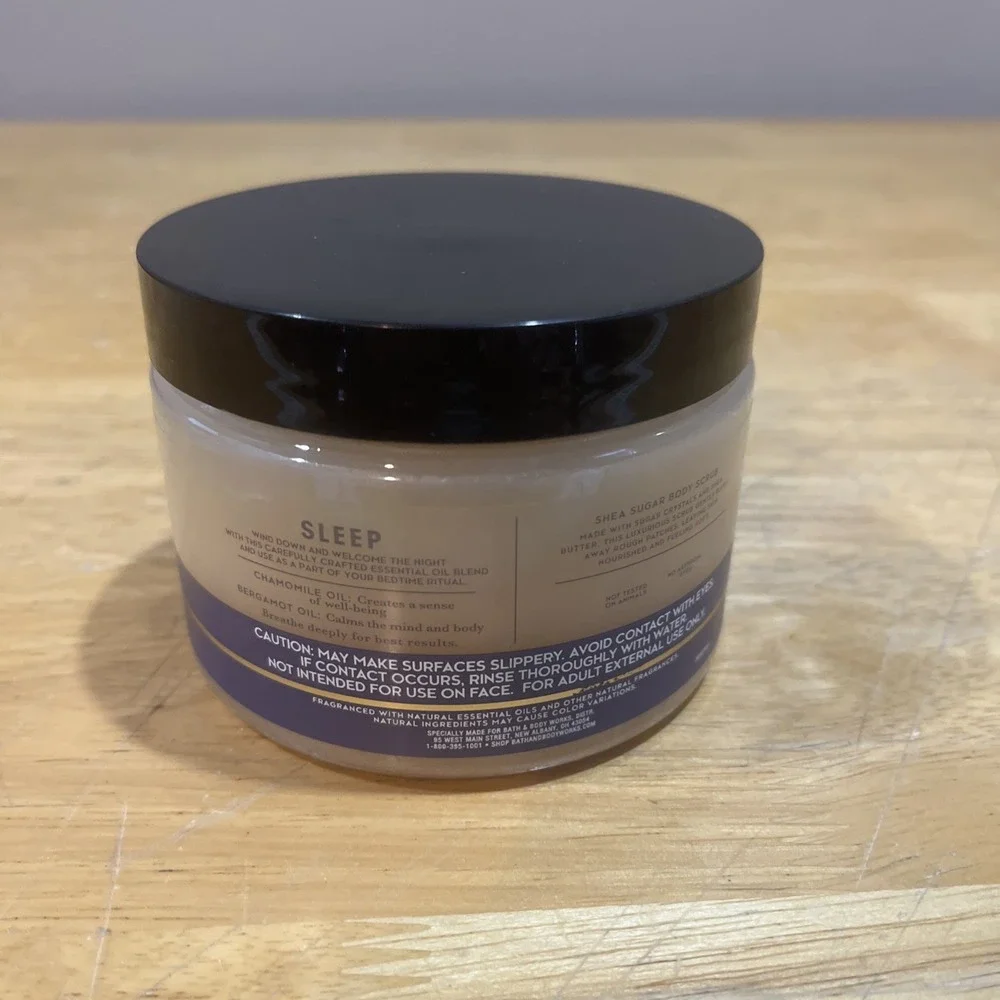 Bath & Body Works Aromatherapy Sleep Lavender Vanilla Shea Sugar Body‎ Scrub NWT